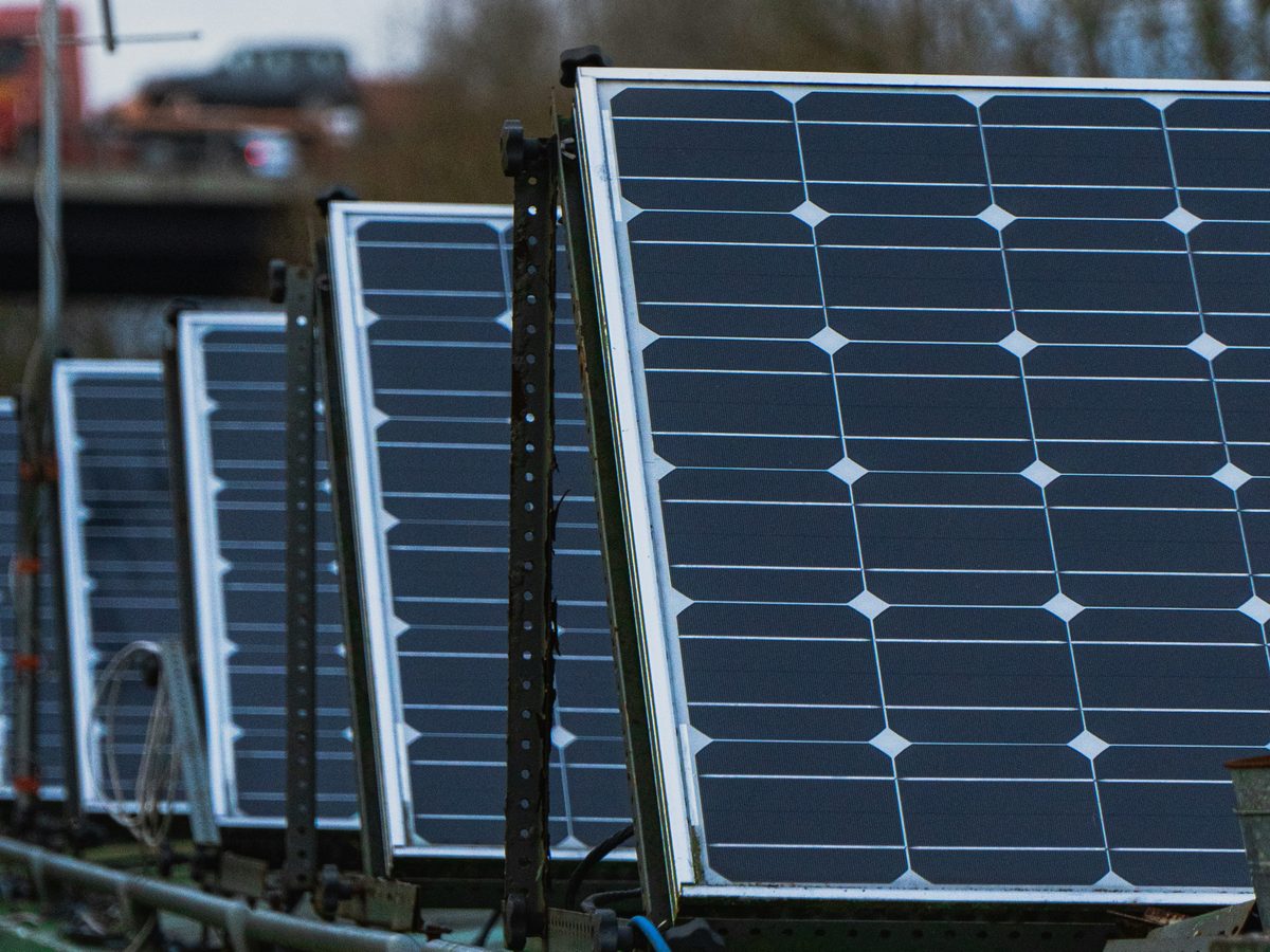 Photovoltaik-Unterkonstruktion aus Metallprofilen